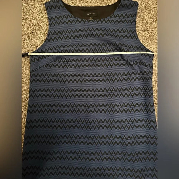 AB Studio black and blue dress size 16 - Picture 3 of 8